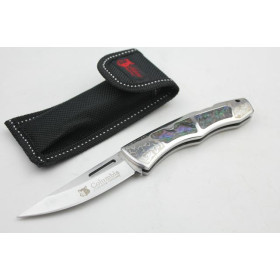 HIGH QUALITY STEEL HANDLE OEM COLUMBIA CRKT 268 BEAUTIFUL KNIFE FOLDING KNIFE UDTEK00458 